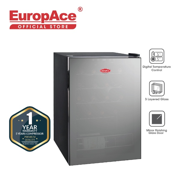 EuropAce 20 Bottles Wine Chiller (Compressor)